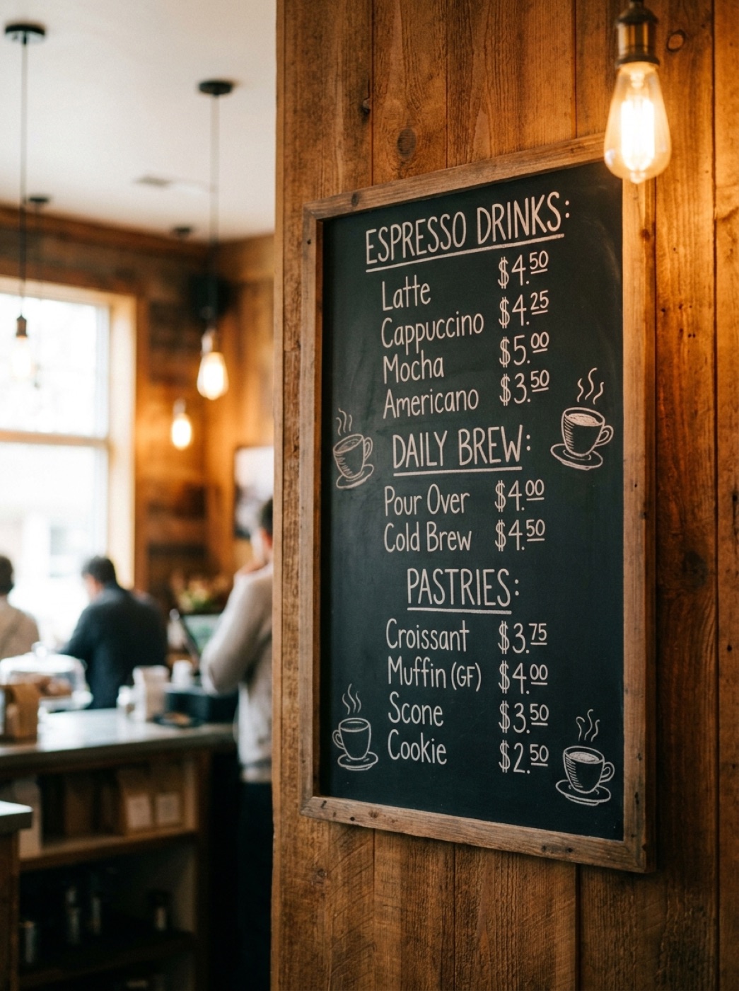 Menú de Café Bellavista